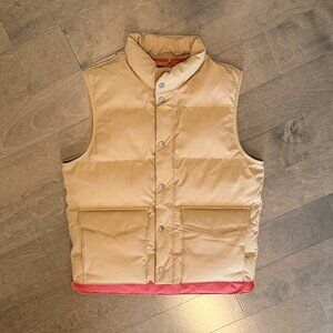 Alpine Design 1962 Tan Puffer Vest Sahara Sand (Men's Size Medium)